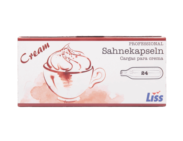 24 Liss Cream Chargers