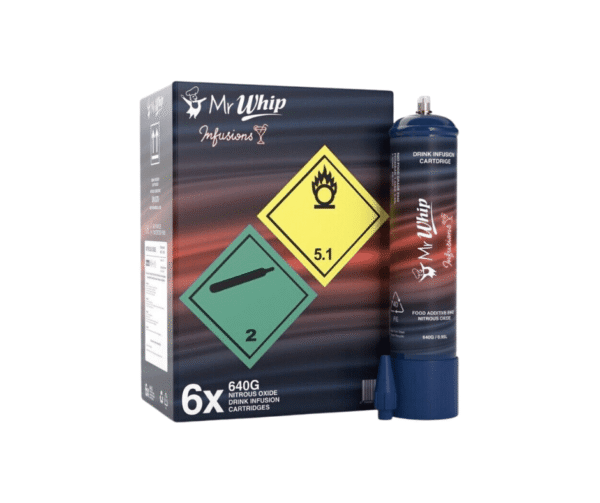 x2 Mr Whip 640g N2O Tanks