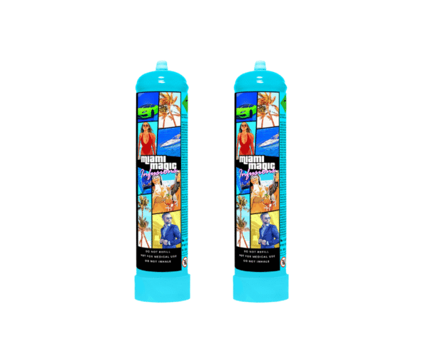 x2 Miami Magic Infusions 580g N2O Canister - Image 2