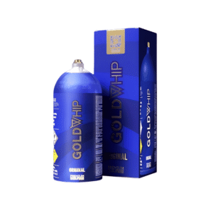 x3 GoldWhip Mini 200g N2O Canister
