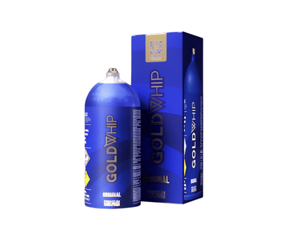 x3 GoldWhip Mini 200g N2O Canister