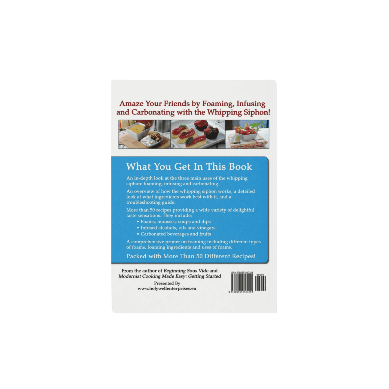 Recipe Book – Modernist Cooking Made Easy: The Whipping Siphon - Image 2
