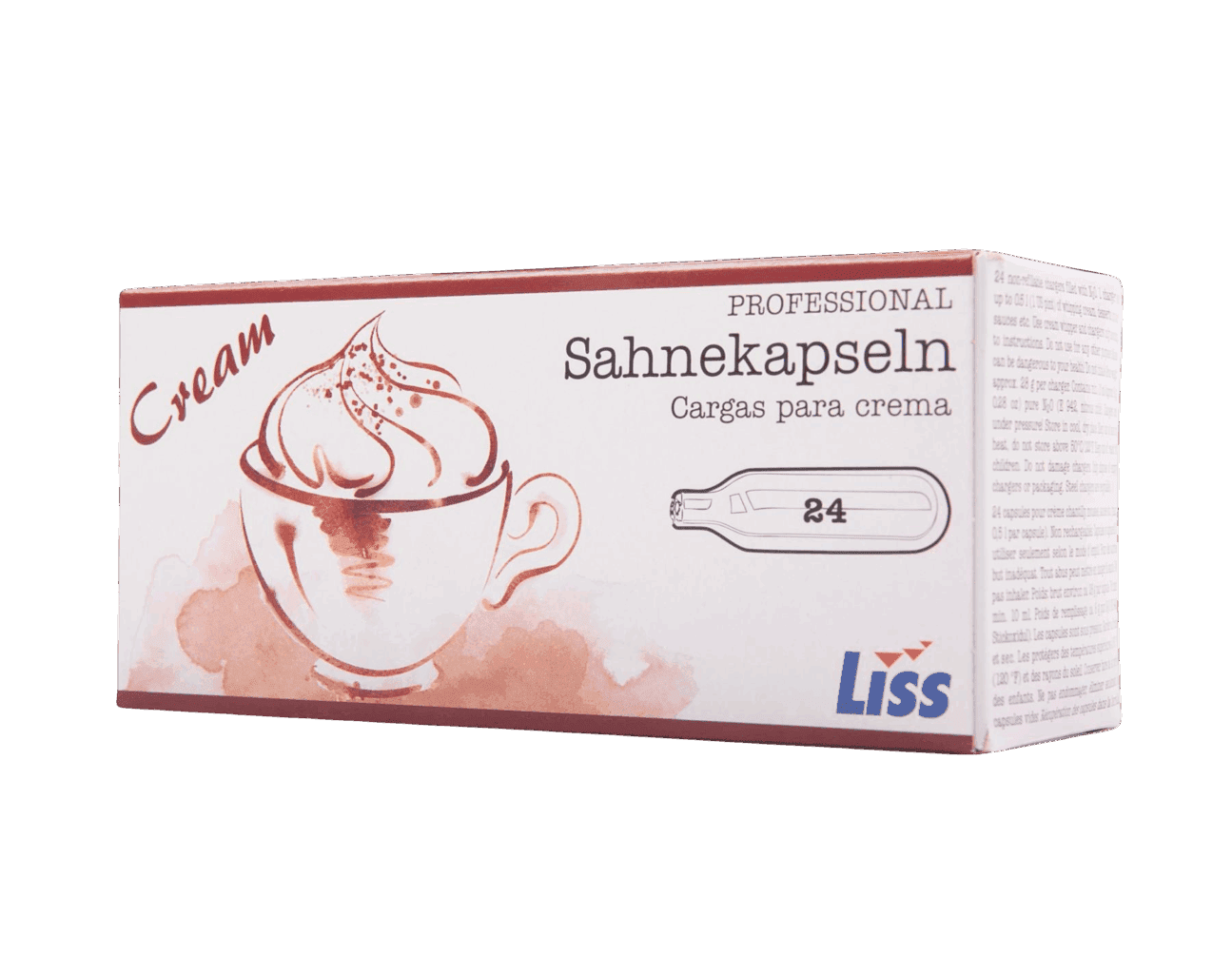 24 Liss Cream Chargers - Image 2