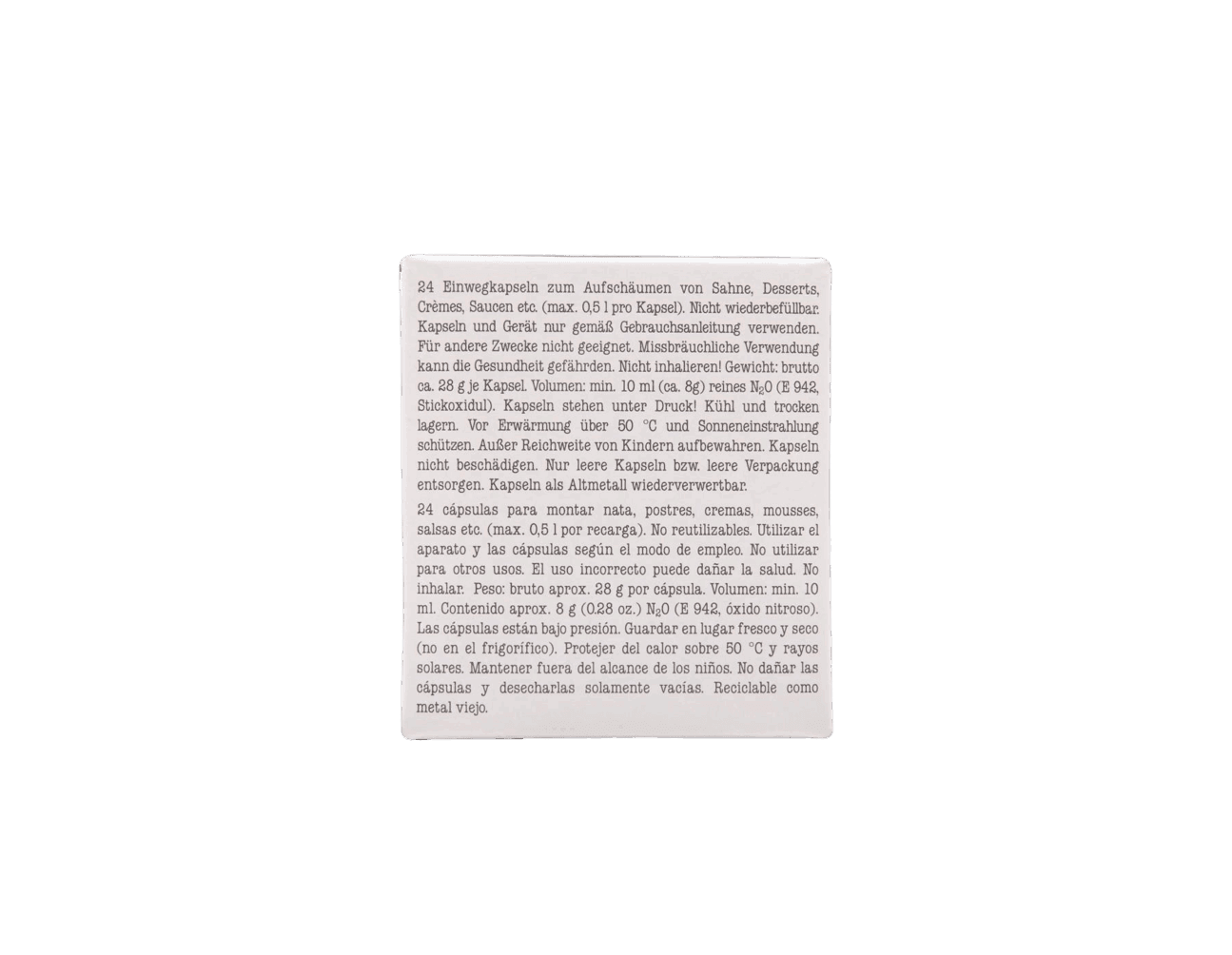 24 Liss Cream Chargers - Image 3