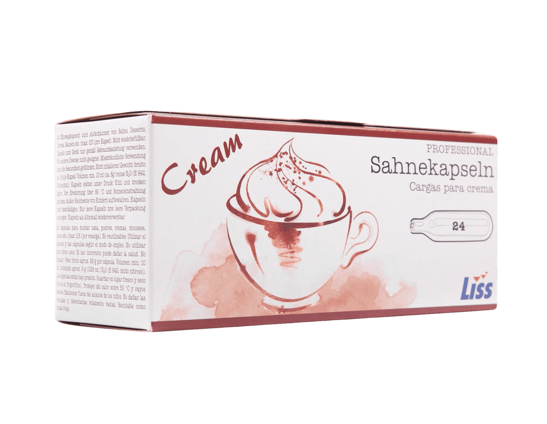 24 Liss Cream Chargers - Image 4